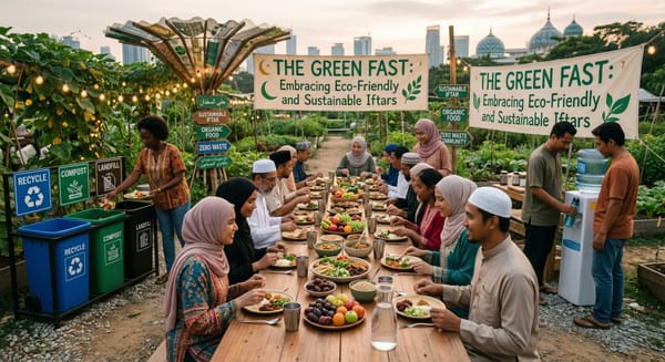 The Green Fast: How Muslims Around the World are Embracing Eco-Friendly and Sustainable Iftars